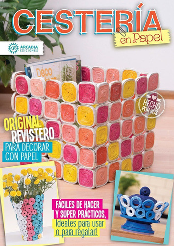 Revista Cesteria En Papel - Arcadia Ediciones 0