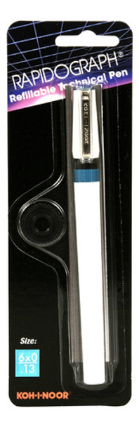 Koh-i-noor Rapidograph Pluma Técnica Y Artística, .13 Mm Plu 0