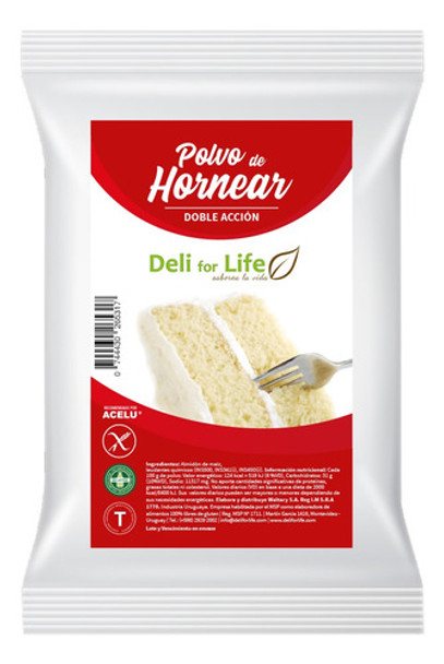 Polvo Hornear Doble Acc 200g 0