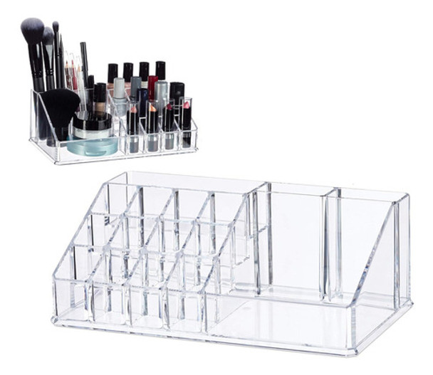 Organizador Maquillaje Porta Brochas Y Pinceles Cosméticos 0