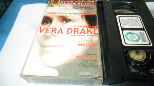 Vhs El Secreto De Vera Drake 0