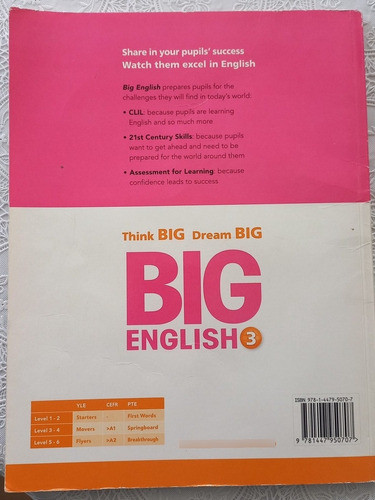 Libro De Inglés Big English 3 0