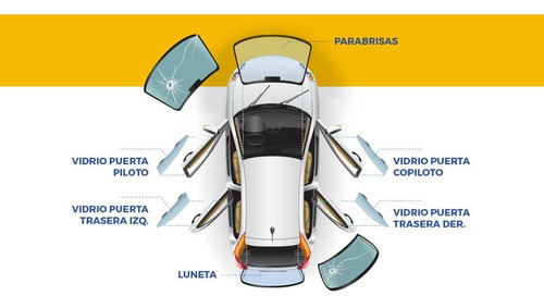Vidrio Lateral Vw Suran/fox Delantero Derecho/izquierdo 0