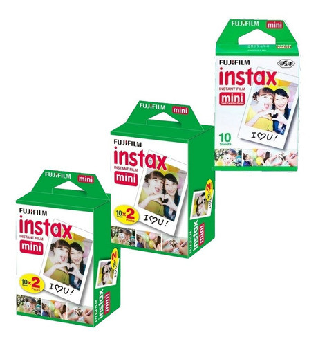 Rollo Fujifilm Instax Mini Marco Blanco X5 U. Entrega Premiu 0