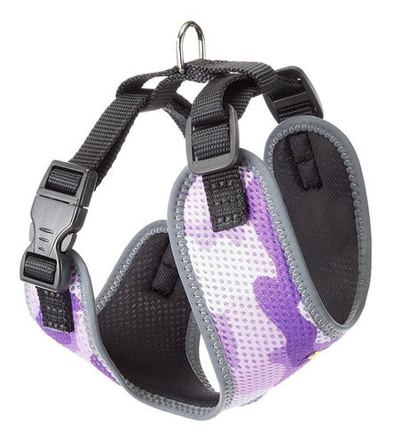 Arnes Pretal Perros Nikita Camuflado Rosa M 0