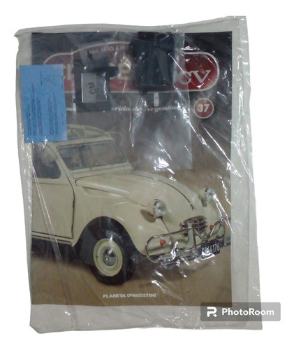 Fascículo + Pieza P/armar Citroen 3 Cv. N 37. Nuevo. 0