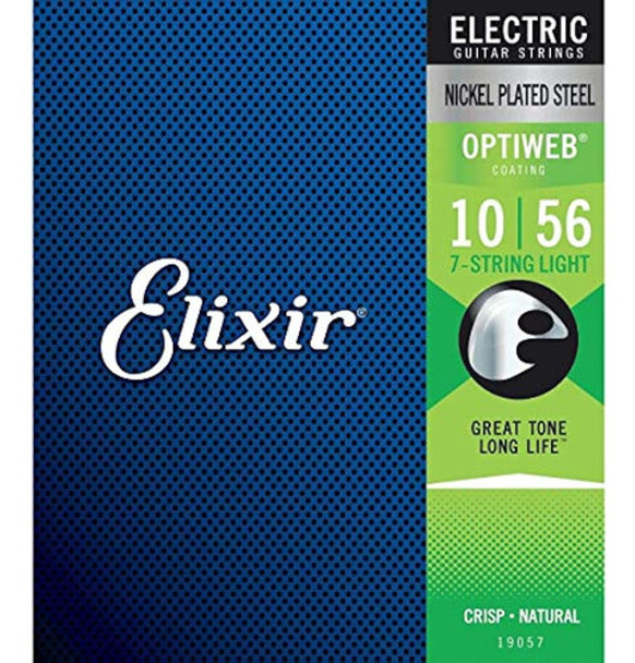 Cuerdas Elixir® 19057 Cuerdas Para Guitarra Eléctrica De 7 C 0