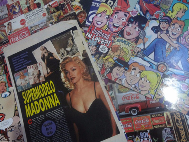 Madonna Recortes Años 90 Clipping Madonna 0