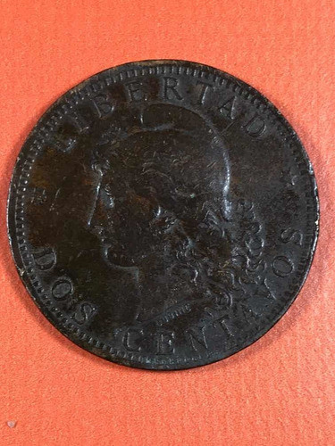 Moneda | Dos Centavos | 1885 | Argentina 0