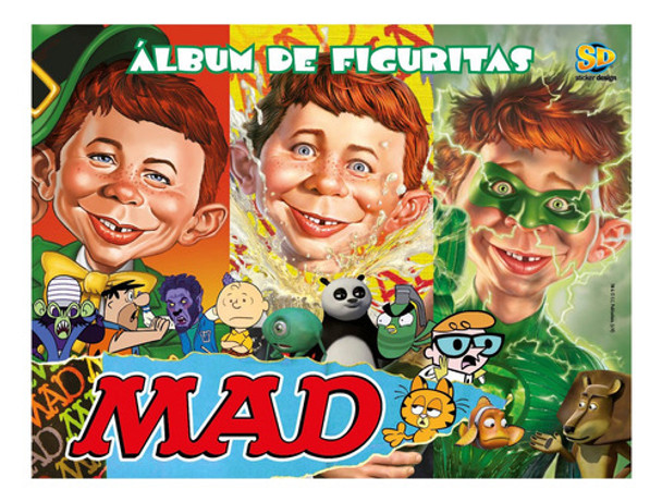 Mad Album Completo Figuritas A Pegar 0