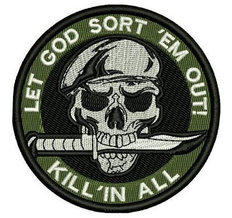 Bordado Patch Termocolante Kill'in All 0