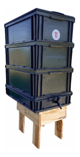 Compostera 140 Lts + Kit De Compostaje / Compost Home 0