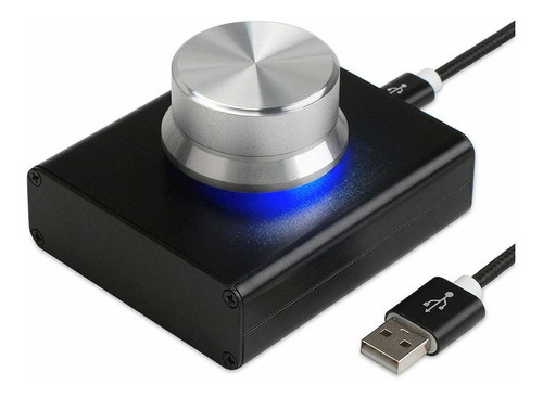 Mini Usb Control De Volumen Perilla Ajustador De Audio Co 0