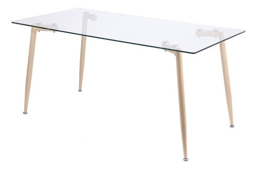 Mesa Falcon Vidrio Y Madera Boxbit 0