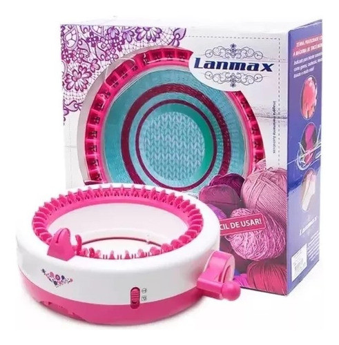 Maquina De Fazer Tricô Manual De 40 Agulhas+3 Linhas Lanmax 0