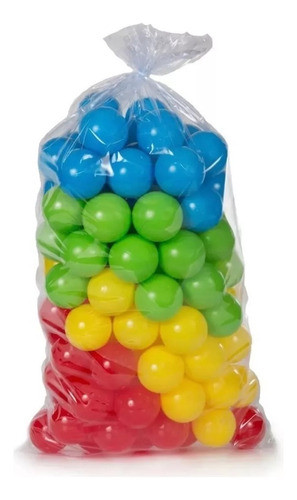 500 Bolinhas De Piscina 76mm Coloridas Infantil Para Cabana 0