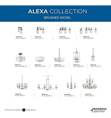 Progress Lighting P362009 Alexa Twolight Montaje Empotrado N 0