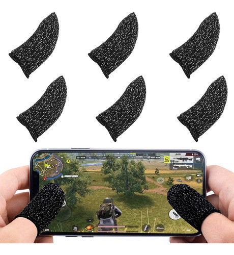 Newseego Juego De 6 Fundas Para Dedos De Control De Juego Mv 0