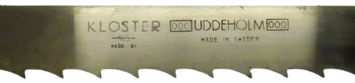 Hoja De Sierra Sin Fin Uddeholm  50 X 09 X 25 Por Metro 0