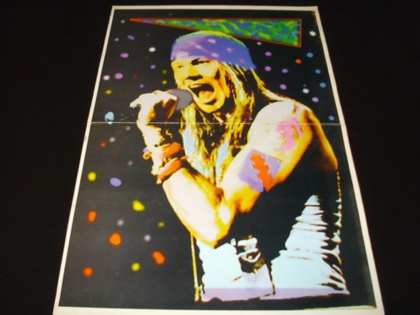 Poster Axl Rose * Guns N' Roses * 43 X 29 (j063) 0
