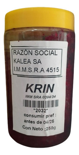 Krin  Con Remolacha  250g 0