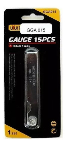 Galga 15 Hojas Uyustools Para Regular Válvulas 0