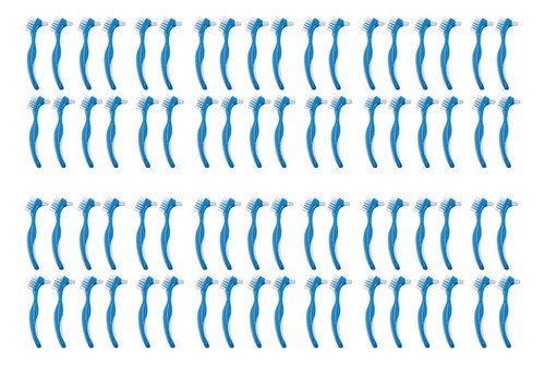 Pacote Com 72 Próteses Dentárias Para Limpeza De Próteses De 0