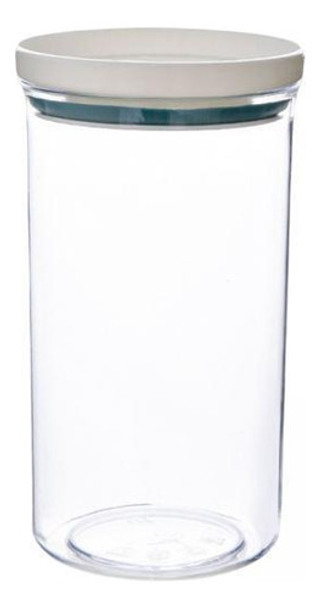 2 Frascos De Armazenamento Com Tampas Branco Com Azul 500ml 0