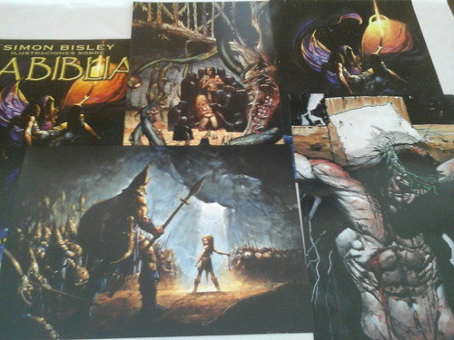 Portfolio Simon Bisley C/laminas 0