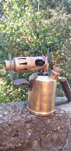 Soplete Antiguo De Bronce Para Soldar 0