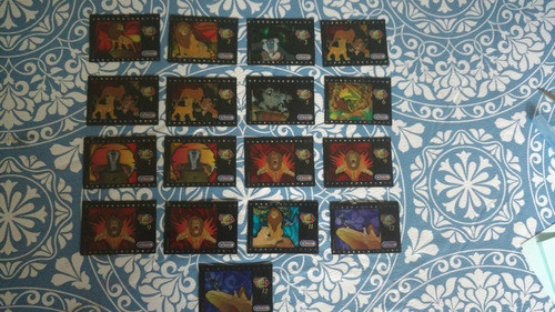Tazos Peliculas Disney El Rey Leon Pepsico Lote 17 0