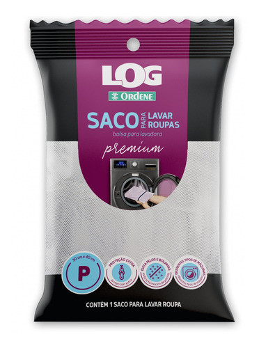 Saco Protetor Lavar Roupas Delicadas 30x40 Premium Com Zíper 0