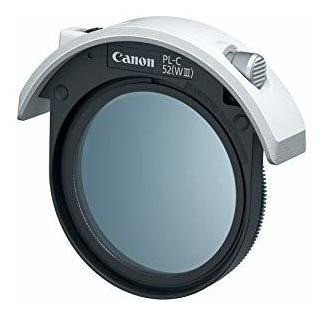 Filtro Polarizador Circular De Insercion Canon Pl-c 52 (wiii 0