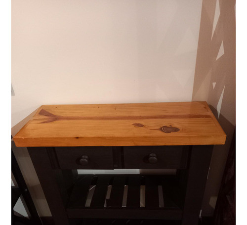 Mesa Arrime Quesera C/cajones /tapa Laqueada La Union Ezeiza 0