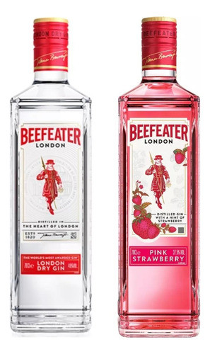 Combo Gin Beefeater London Dry + Beefeater Pink - Gobar® 0