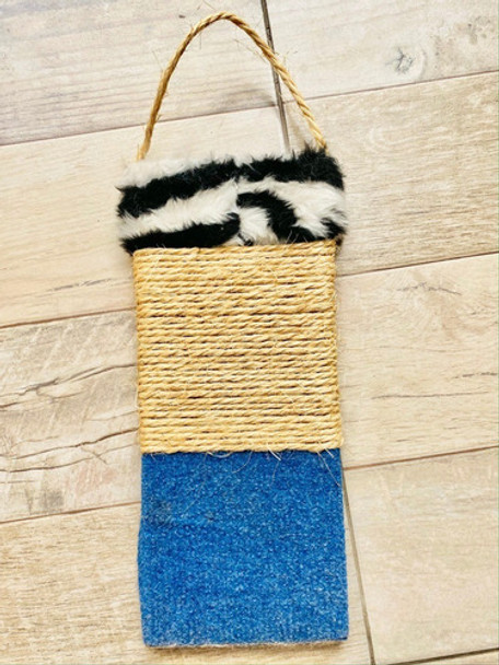 Rascador Para Gatos De Felpa E Hilo Sisal 0