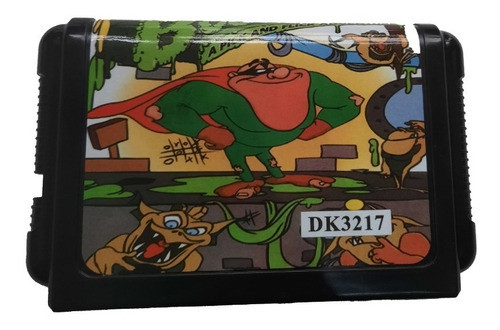 Cartucho Boogerman  16 Bits Retro Once 0