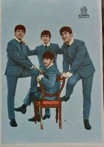 The Beatles Tarjeta Tipo Postal Odeon Pops 1963 Original 0