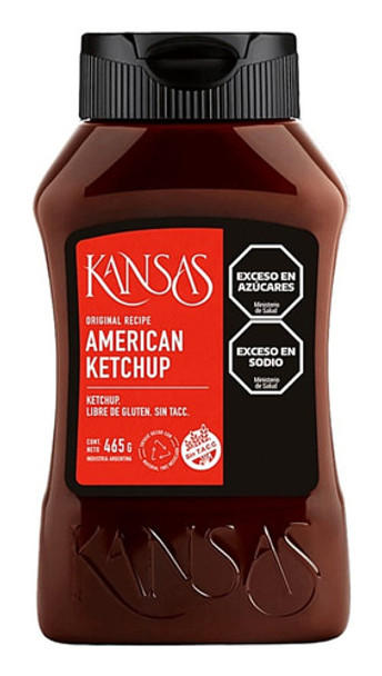 Ketchup Original X 465 Gr - Kansas 0