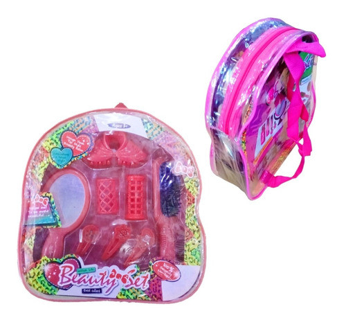 Mochila Infantil Con Accesorios De Belleza Palermo Z Norte 0