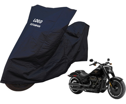 Capa Térmica Impermeável Moto Harley Davidson Fat Boy 0