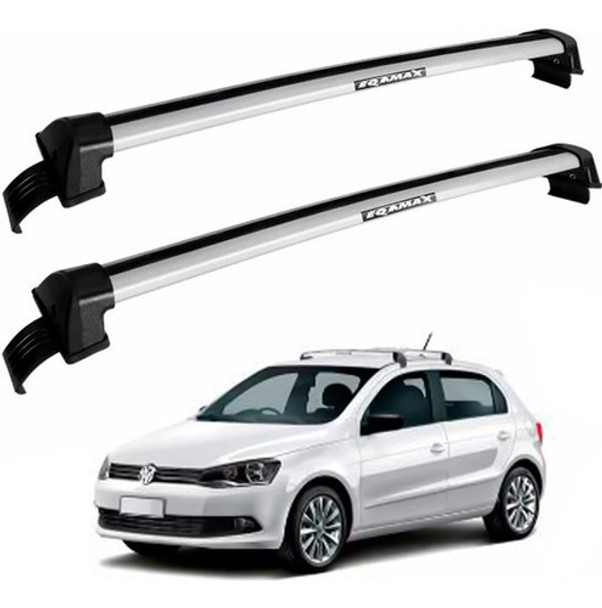 Barras De Techo Eqmax New Wave Volkswagen Gol 2012+ Gris 0 Barras De Techo Eqmax New Wave Volkswagen Gol 2012+ Gris 0