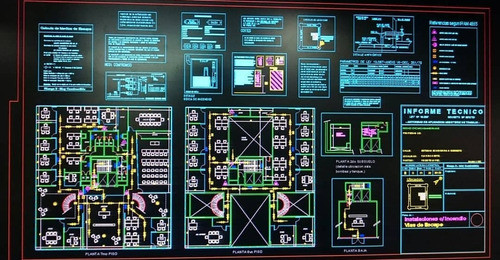 Planos, Proyecto, Planos De Casas, Habilitación, Autocad 0