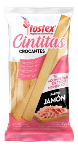 Oferta! Cintitas Crocantes Jamon Tostex Talitas 125g Snack 0