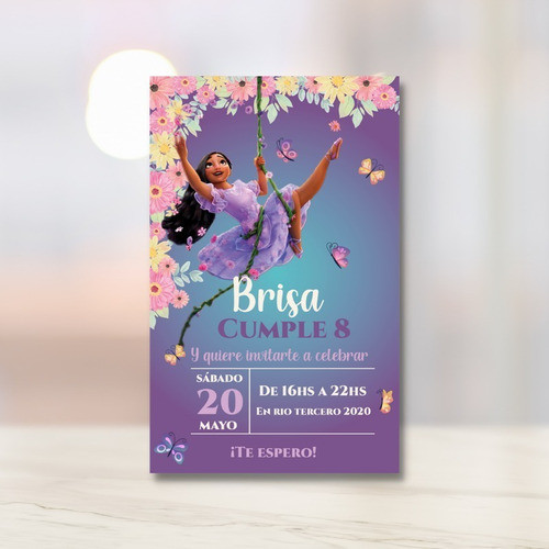 Encanto Invitación Isabela 0