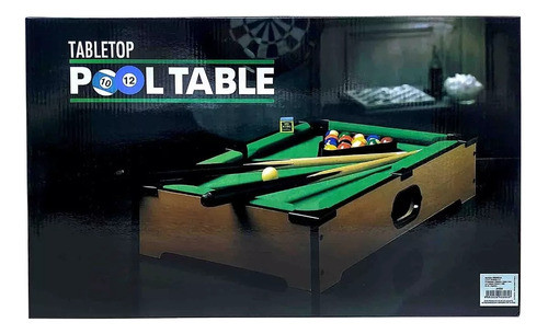 Pool Mini De Mesa Para Niños De Madera Tabletop 0