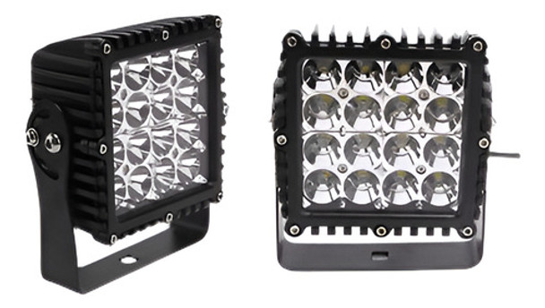 2 X 5  80w Cree Óptico 3d Inundación Led Trabajo Luz Offroad 0