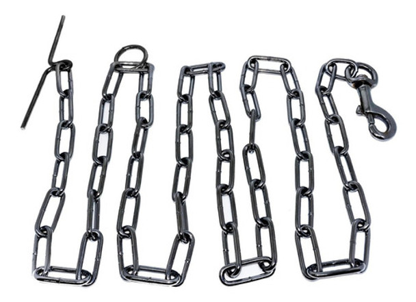 Correa Cadena De Atar 3mm P/ Perro Gato Jardín Pasto Tierra 0 Correa Cadena De Atar 3mm P/ Perro Gato Jardín Pasto Tierra 0