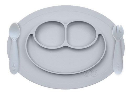 Mini Feeding Set Ezpz Pewter 0