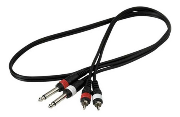 Venetian Cd8100 Cable 2 Rca A 2 Plug Mono 2 Metros 0